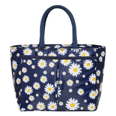Lunch bag bleu paquerette